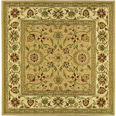 Safavieh 10 x 10 ft. Lyndhurst 212D Power Loomed Square Area Rug Beige & Ivory LNH212D-10SQ